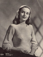 Patons 234 - 40s Knitting Patterns for Sweaters, Cardigans and Vests for Women Instant Download PDF 24 pages