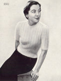 Patons 309 Knitting Book - Patterns for Women's Sweaters/Jumpers and Cardigans Instant Download PDF 16 pages