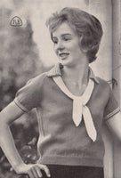 Patons 605 - Knitting Patterns for Girls' Jumpers - Instant Download 20 PDF pages