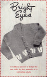 Modella Knitting Book 501 - 40s Knitting Patterns for Babies' Cardigans - Instant Download PDF 16 pages