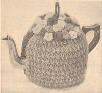 Madame Weigel's Cushions & Cosies - Vintage 30s Knitted and Crocheted Cushion and Tea Cosy Patterns Instant Download PDF 20 pages