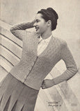 Patons 234 - 40s Knitting Patterns for Sweaters, Cardigans and Vests for Women Instant Download PDF 24 pages