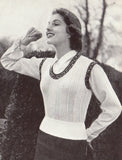 Patons 458 - 50s Knitting Patterns for Tops and Cardigans for Women Instant Download PDF 16 pages