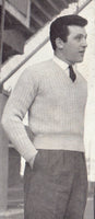 Patons 515 - 50s Knitting Patterns for Men's Jumpers/Sweaters and Pullovers Instant Download PDF 20 pages