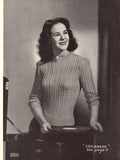 Patons 234 - 40s Knitting Patterns for Sweaters, Cardigans and Vests for Women Instant Download PDF 24 pages