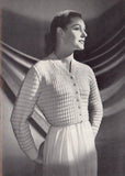 Patons 492 - 50s Knitting Patterns for Women's and Girls' Dressing Jackets Instant Download PDF 20 pages