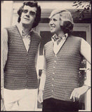 Patons Book 312 - 70s Knitting Patterns for Men Instant Download PDF 20 pages