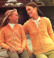 Golden Hands Part 30 - Knitted Hems, Cardigans, Table-Cloth And More Instant Download PDF 24 pages