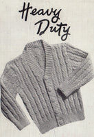 Modella Knitting Book 501 - 40s Knitting Patterns for Babies' Cardigans - Instant Download PDF 16 pages