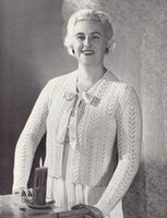Patons 492 - 50s Knitting Patterns for Women's and Girls' Dressing Jackets Instant Download PDF 20 pages