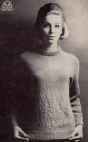 Patons 696 - 60s Knitting Patterns for Dress and Women's and Men's Sweaters and Cardigans Instant Download PDF 24 pages