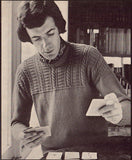 Patons Book 312 - 70s Knitting Patterns for Men Instant Download PDF 20 pages