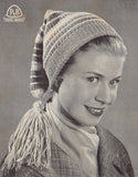 Patons 681 - 60s Knitting Patterns for Women's Hats Instant Download PDF 20 pages