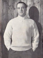 Patons 515 - 50s Knitting Patterns for Men's Jumpers/Sweaters and Pullovers Instant Download PDF 20 pages
