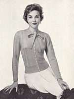 Patons 492 - 50s Knitting Patterns for Women's and Girls' Dressing Jackets Instant Download PDF 20 pages