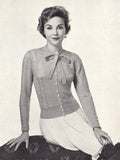 Patons 492 - 50s Knitting Patterns for Women's and Girls' Dressing Jackets Instant Download PDF 20 pages