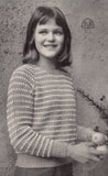 Patons 605 - Knitting Patterns for Girls' Jumpers - Instant Download 20 PDF pages