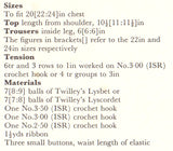 Crochet Baby's Trouser Suit Pattern Instant Download PDF 3 pages